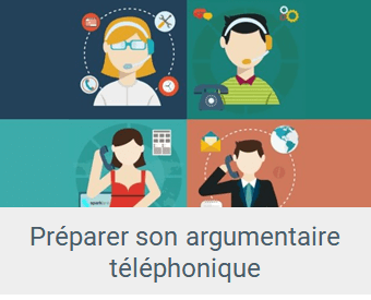 clients dormants - Lien Préparer un argumentaire téléphonique