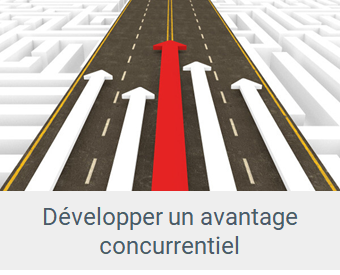 différence - Lien Développer un avantage concurrentiel