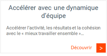 Management commercial - Accélérer avec une dynamique d'équipe