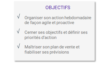 Objectifs formation Optimiser son action commerciale