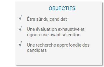 Objectifs Recruter vos collaborateurs