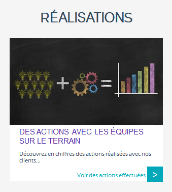 Expertises - réalisations