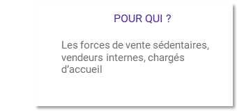 Pour qui les formations Accueillir et vendre en agence