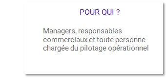 Pour qui les formations Créer et faire vivre ses outils de pilotage