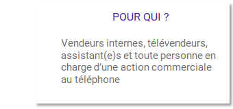 Pour qui les formations Mener son action au téléphone