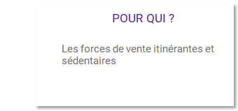 Pour qui les formations Renforcer son efficacité commerciale