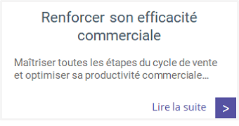 Formations - Renforcer son efficacité commerciale