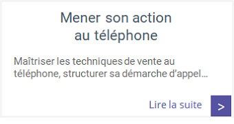 Formations - Mener une action efficace au téléphone