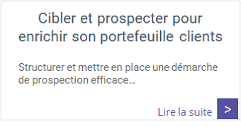 Formations - Cibler et prospecter pour enrichir son portefeuille