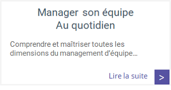 Formations - Manager son équipe au quotidien